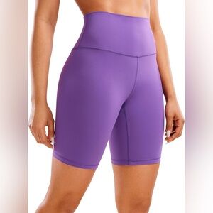 CRZ YOGA Purple Bike Shorts